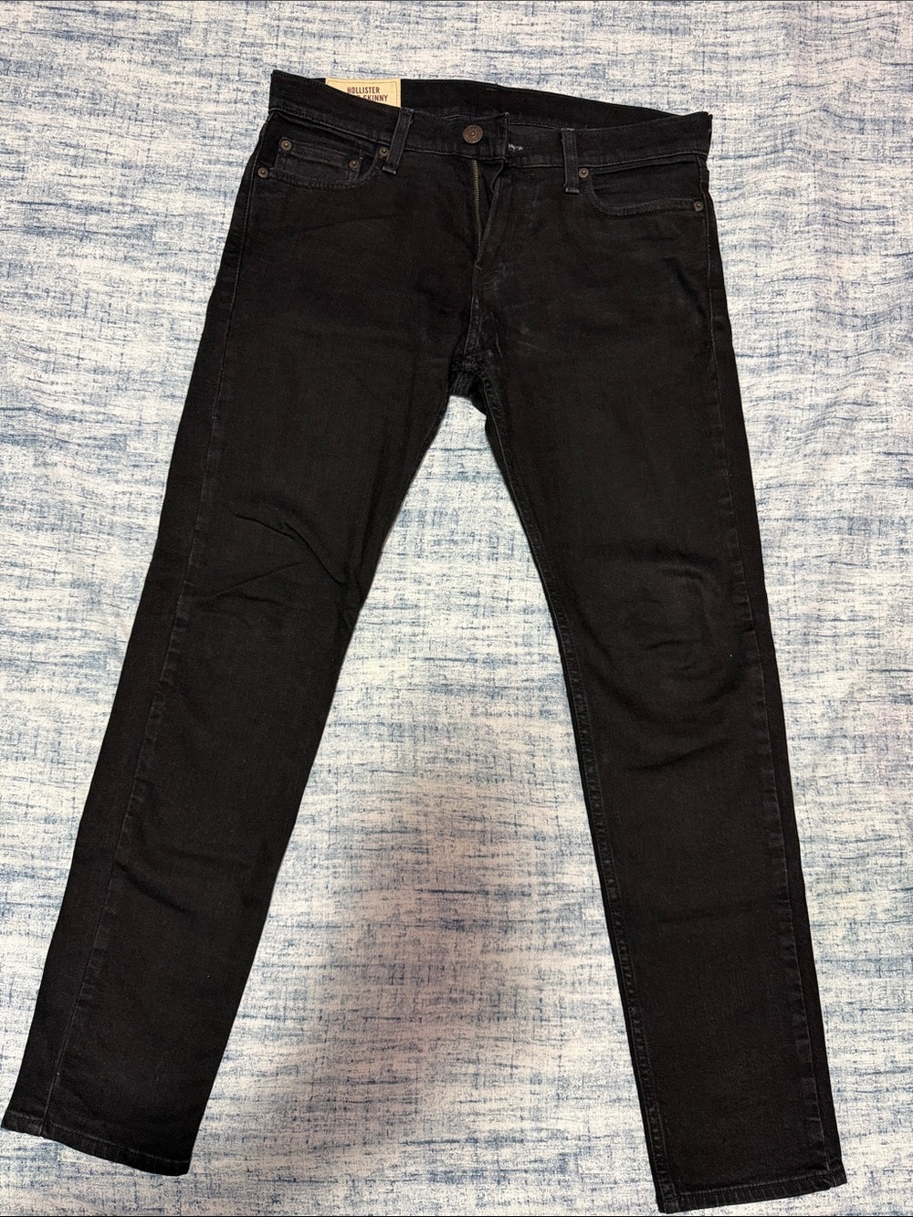 Hollister Men's Black Super Skinny Fit Jeans